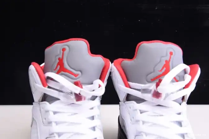 Rep TB Jordan Tongue (2020) 5 Retro Air Fire DA1911-102 Silver Red 0611